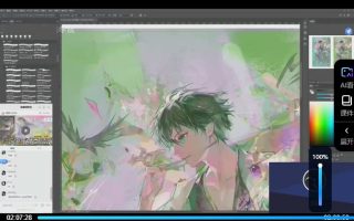 莫那绺观立绘设计与插画色彩专题【画质一般只有视频】