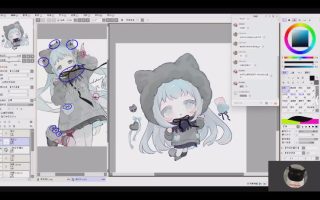 莫那安言若第2期软萌Q版&清新色彩团练2024【画质高清有课件】