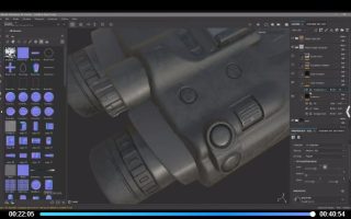 魔型志初中阶案例课程【画质还可以有素材】【说明】课程使用软件主要用maya、zbrush