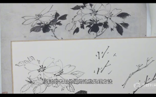 陈淳写意花卉之墨花写生二十讲【画质不错有课件】