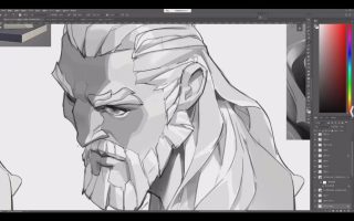 斯文怪兽2024角色造型与立绘基础研修课【画质不错只有视频】