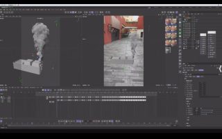 思宇同学C4D+AE三维实景合成案例全流程2024【画质高清有素材】