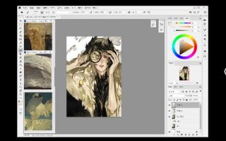 泊云拌面半厚涂质感插画班第1期2024【画质高清只有视频】