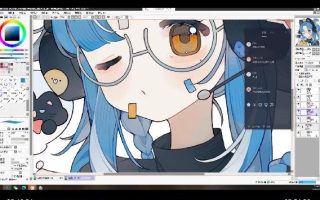 来一打白切鸭第2期Q版正比平涂少女头像综合团练课2025【画质高清有课件没笔刷】