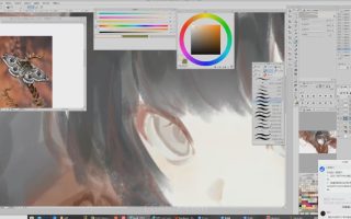 fort半截蜥蜴CSP插画日系伪厚涂角色胸像班2024【画质高清只有视频】