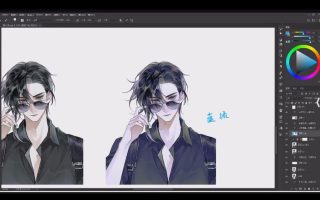 尽人事古风色彩人物插画班第2期2025【画质高清只有视频】