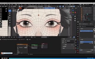 MG动画自习室Blender水墨人物与场景教程2024【画质超清有素材】