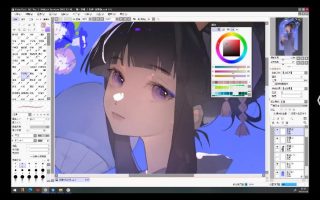 莫那哦也清透感色彩少女半身动态团练课2025【画质高清有课件】