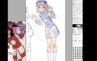 Tcat 365天人物速写与平涂二分教程【画质高清只有视频】