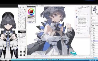 小昼精美角色立绘创作班2025【画质高清只有视频】