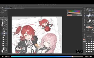 卢瑟破忒头高完成度插画创作班2025【画质高清有笔刷】