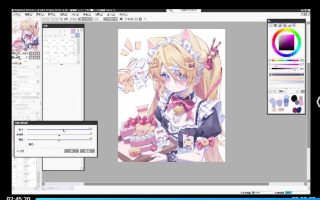 二木萌系平涂少女头像团练第2期2025【画质不错只有视频】