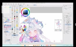 拾一鸭鸭CG正比例人物设计及颜色系统课2024【画质不错只有视频】