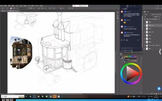 花噎菜透视光影班第2期旁听班【画质不错有课件】