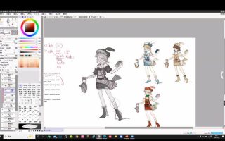 烹饪嘶哑精致人物设计进阶课2024【画质高清有课件】