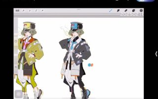 药粒粒日韩系角色立绘设计班2025年【画质高清只有视频】