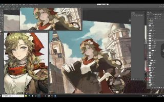 Viting2D&3D辅助插画班第2期2025结课【画质不错只有视频】